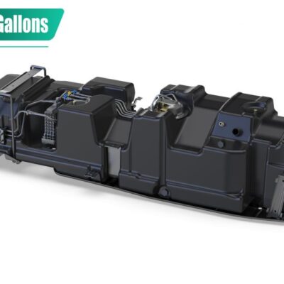 60 GALLON REPLACEMENT FUEL TANK FOR 2017-2022 FORD POWERSTROKE 6.7L CREW CAB SHORT BED S&B TANKS