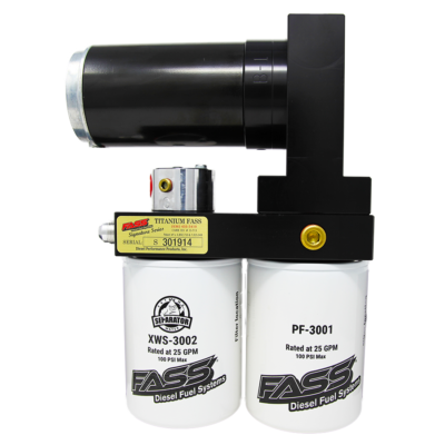 FASS TSF17180F140G TITANIUM SIGNATURE SERIES DIESEL FUEL SYSTEM 180F 140GPH@55PSI FORD POWERSTROKE 6.7L 2011-2016