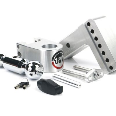 Weigh Safe 180 Drop Hitch / Chrome-Plated Tow Balls (CTB) / 2.5"